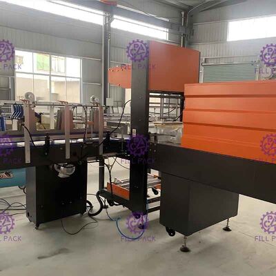 İçecek Şişesi için 10pcs / Min Shrink Şişe Mühür Paketleme Makinesi