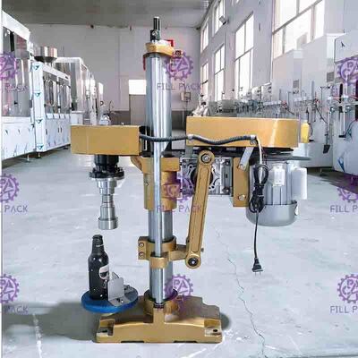 15BPM Alüminyum Vidalı Taç Yarı Otomatik Kapatma Makinesi
