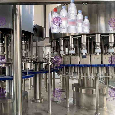 3 Maden Suyu 18 Başkanı için 1 Monoblok Plastik Şişe Dolum Makinası