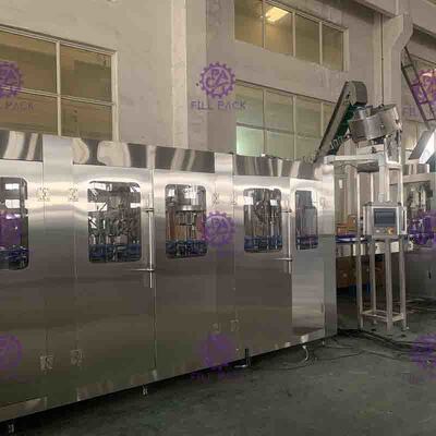 Sigara Gass Sıvı Şişe Dolum Ekipmanları 7.5kW 3200 * 2580 * 2000