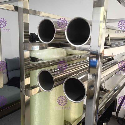4040 UF Membran 5000L/H Musluk Musluk Suyu Filtre Sistemi