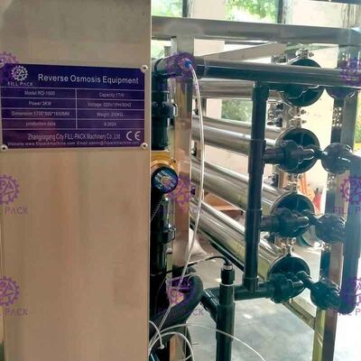 500LPH Monoblok UF ozmoz İçme Suyu Arıtma Makinesi