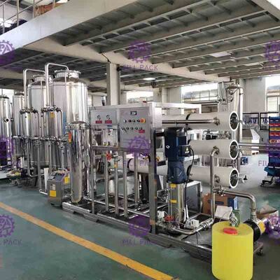 Elektrik Gümüş 3000L Su Arıtma Sistemi Paslanmaz Çelik Reverse Osmosis