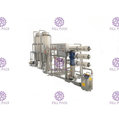 3000LPH Mineral İçi Boş Elyaf Ultra Arındırıcı Su Makinesi Filtre Sistemi
