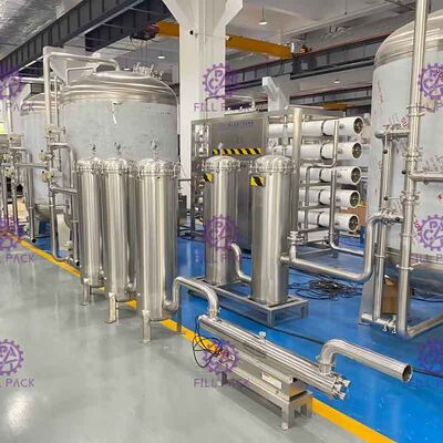 500mm Çap Filtreli İçme Suyu Arıtma 3000LPH Hydecanme