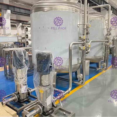 3TPH Manyetik Su Arıtma SUS Konut PVC Boru Yüklü