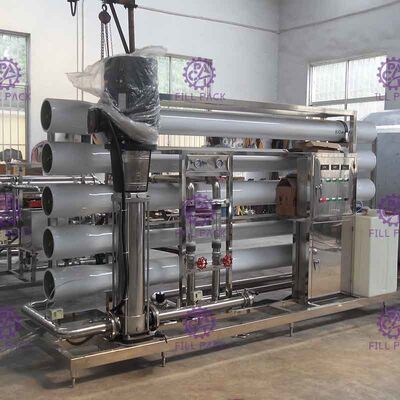 RO Su Arıtma Sistemi Paslanmaz Çelik 3000L Saat Başına İçme