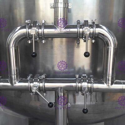 3.15kw Elektrik Saf Su Ro Sistemi Reverse Osmosis Su Filtresi 3000L / H