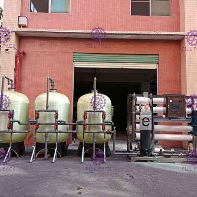 10000L / H Ters Ozmoz RO Arıtma Makinesi Elektrikli Tahrikli