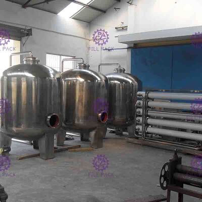 3.15kw Elektrik Saf Su Ro Sistemi Reverse Osmosis Su Filtresi 3000L / H
