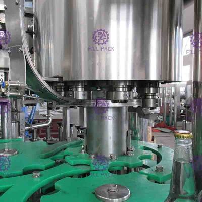 Makine Cam Şişe Filler Ekipmanları Dolgu Yüksek Hızlı Bira, Dengeli Basınç