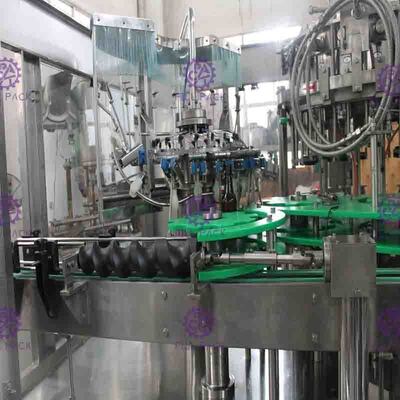 3 Kapama Makinesi Dolum 1 Cam Şişe Bira Yıkama, Şişe Bira Dolum Hattı içinde