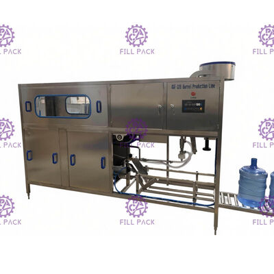 QGF-120 varil / galon şişe su dolum ekipmanları ile otomatik kova yükleme cihazı / bitki / makine / sistem