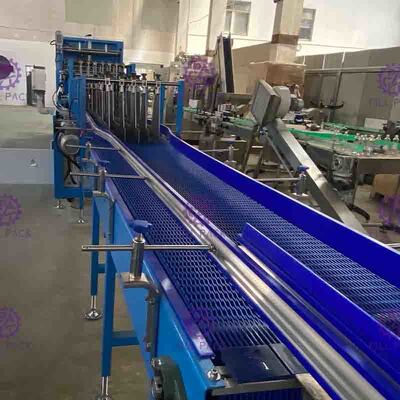 Basılı Filmlerle Plastik Şişe Paketleme Ekipmanları İçin Tam Otomatik Lineer Shrink Sarıcı
