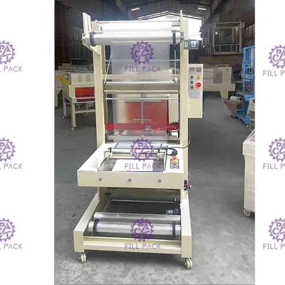 Karton kutu için yarı otomatik sarma shrink Şişe Paketleme Makinesi