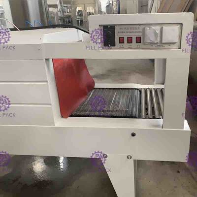 Küçük Kapasiteli Plastic Bottle için Yarı Otomatik Shrink Paketleme Makinası Şişe