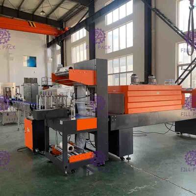 5000BPH Maden Suyu Plastik Şişe Paketleme Makinesi Shrink