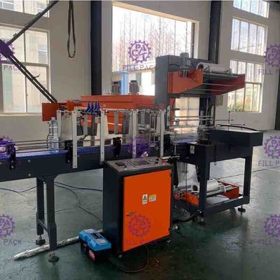 5000BPH Maden Suyu Plastik Şişe Paketleme Makinesi Shrink