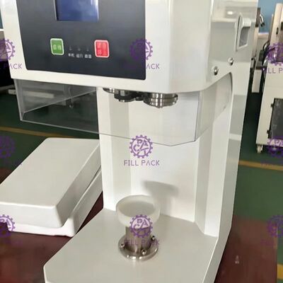 Masaüstü Yarı Otomatik Dijital Kutu Seamer Kutu Kapama Makinesi PET Kutu Mühürleyen