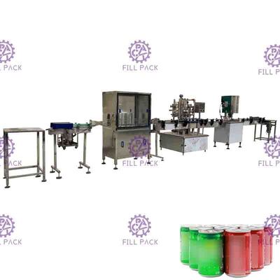 1500BPH PLC Gazlı İçecek Dolum Makinesi, Gazlı İçecek Üretim Hattı