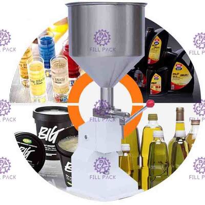 ​​10L El Presleme Manuel Dolum Makinesi 5.5KW ​Kantitatif Sıvı Dolum