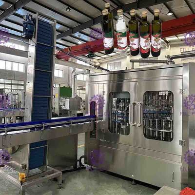 Soya Sosu İçin Otomatik Küçük Negatif Basınçlı PET Şişe Dolum Makinesi