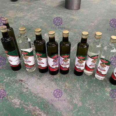 Soya Sosu İçin Otomatik Küçük Negatif Basınçlı PET Şişe Dolum Makinesi