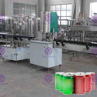Lineer Tip Suyu / Kahve Kalay High Speed ​​ile Dolum Hattı Can