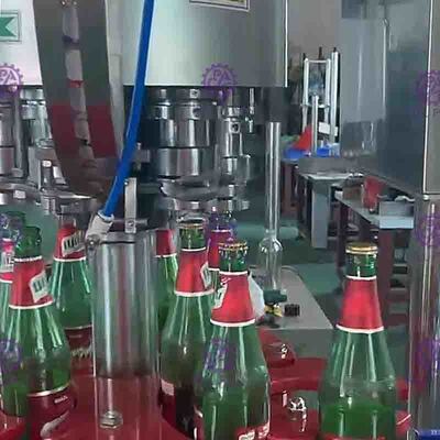 Bira dolum makinesi için Tam Otomatik 2000BPH Döner Cam Şişe Yıkayıcı