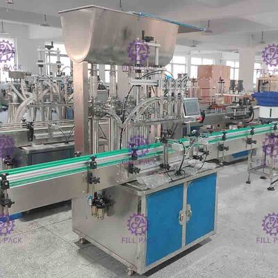 Otomatik Piston Tipi Likit Filler Ekipmanları Ketçap / Mayonez 6000 - 8000BPH