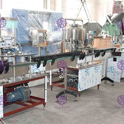 Lineer Şişe Dolum Makinesi İçme Suyu Yıkama, Dolum, Kapatma Makinası