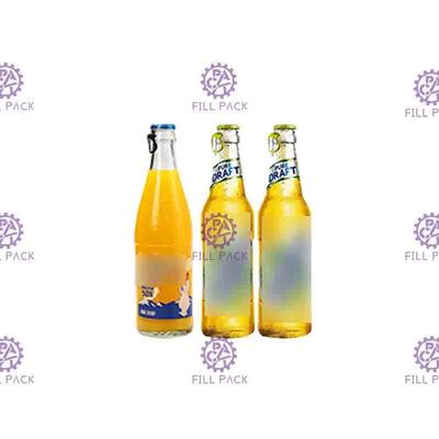 1000BPH Otomatik Gazlı Meşrubat Dolum Makinesi 2L Şişe Soda Suyu