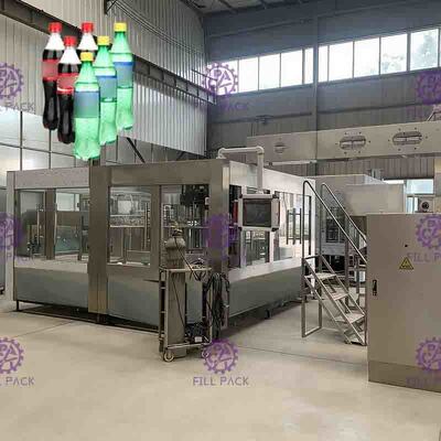 15kW Oto Yumuşak Şişeleme Ekipmanları 3-in-1 Çamaşır Dolum Kapak Kapatma Makinası İçecek