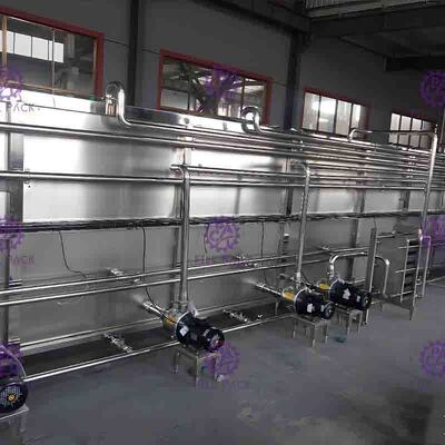 Sıcak Dolum Hattı Şişesi Paketleme Makinesi Sterilizatör Buhar Isıtma İzolasyon Tabakası
