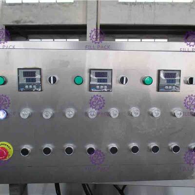 Bölünmemiş 500ml Şişe Paketleme Makinesi Non Carbonated İçecek İçin Sterilizatör