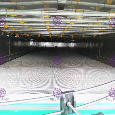 Bölünmemiş 500ml Şişe Paketleme Makinesi Non Carbonated İçecek İçin Sterilizatör