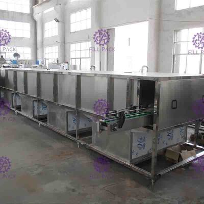 İçecek Yapma Makinası için Şişelenmiş Suyu Soğutma Sterilizatör Şişesi Paketleme Makinesi