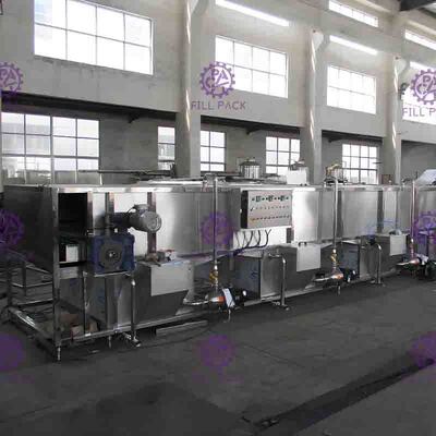 İçecek Yapma Makinası için Şişelenmiş Suyu Soğutma Sterilizatör Şişesi Paketleme Makinesi