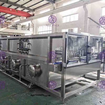 Cam Şişe Suyu Soğutma Makinesi 36 ℃ - Sıcak Dolum Makinesi İçin 85 ℃