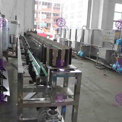Aromalı Suyu İşleme Hattı için 500ml - 750ml Şişe Paketleme Makinesi