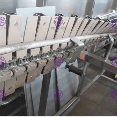 Cam Şişe Sıcak Dolum Hattı İçin Otomatik Sterilizatör Ters