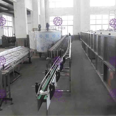 Cam Şişe Sıcak Dolum Hattı İçin Otomatik Sterilizatör Ters