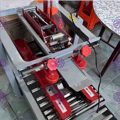 Yarı Otomatik Kutu Kapama Karton Şişe Paketleme Makinesi
