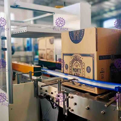 Pnömatik / Elektrik Şişe Paketleme Makinası, Karton Şekillendirme Ekipmanı