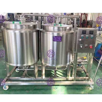 Meşrubat İşleme Ekipmanları SUS304 1.5mm Tek Katlı için 320kg İçecek Şurup Filtre
