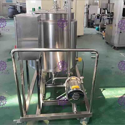 Meşrubat İşleme Ekipmanları SUS304 1.5mm Tek Katlı için 320kg İçecek Şurup Filtre