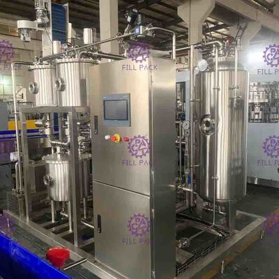 CO2 İçecek ile Makine 9000L / H Yapımı Yüksek Oran Meşrubat