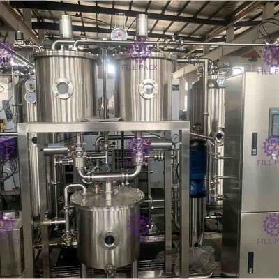 CO2 İçecek ile Makine 9000L / H Yapımı Yüksek Oran Meşrubat