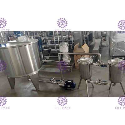 İçecek Çay 3000L/H Meyve Suyu Hazırlama Ekipmanları Tesis Sistemi Harmanlanmış Litchi Aromalı