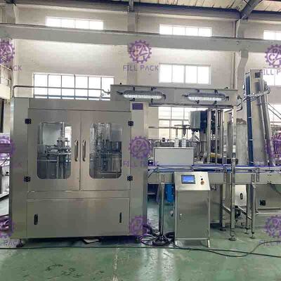 Monoblok Pet / Plastik Şişe / Şişelenmiş İçecek İçecek Çay Suyu Dolum Makinesi / Ekipman / Bitki / Sistem / Hat